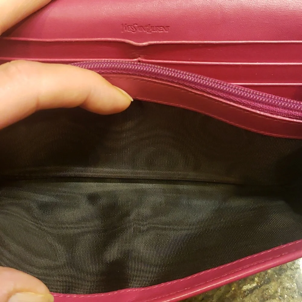 Ysl logo wallet Yves Saint Laurent - Picture 9 of 16